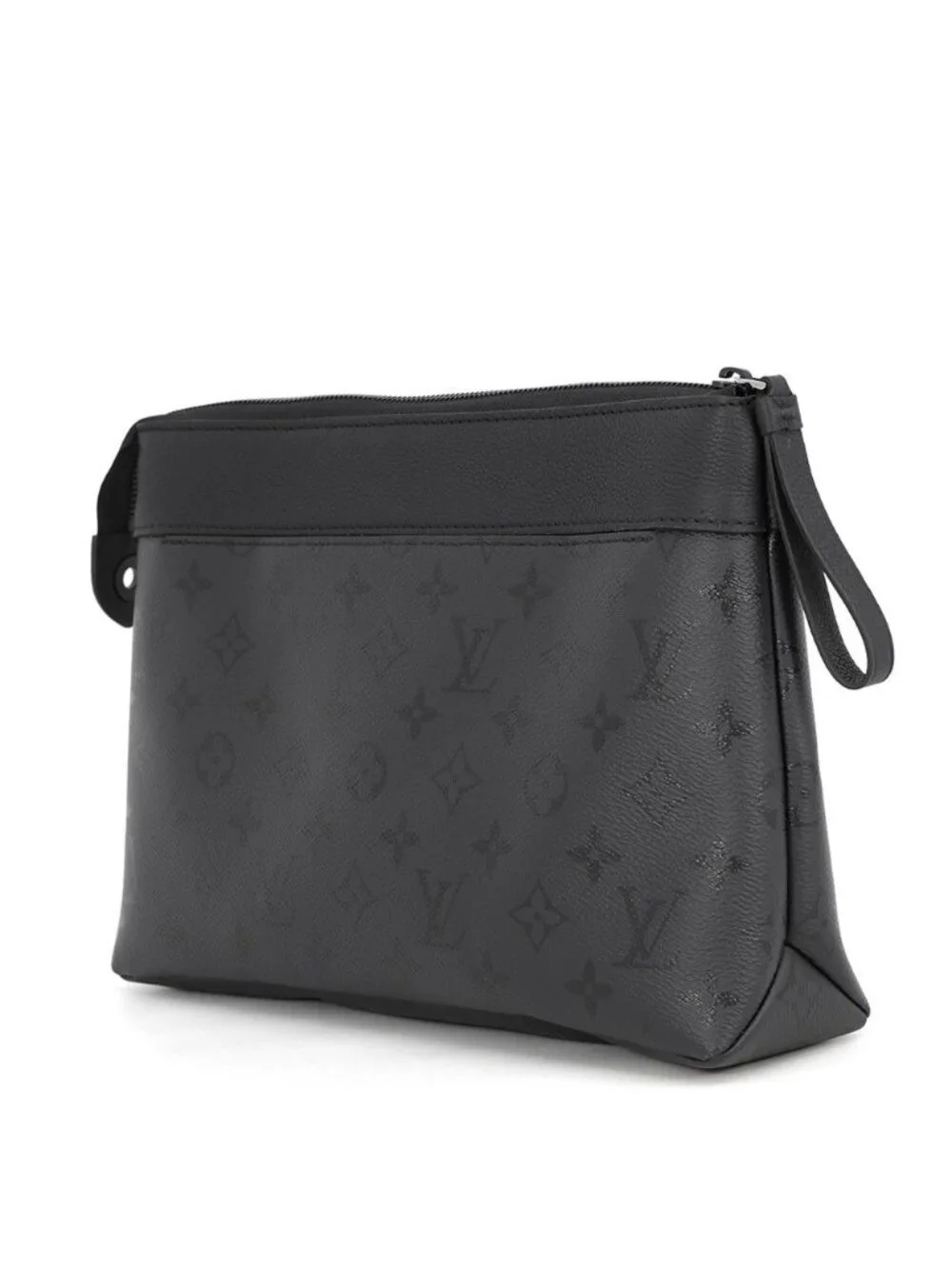 Louis Vuitton Clutch Monogram Midnight Pochette Voyage Souple Black